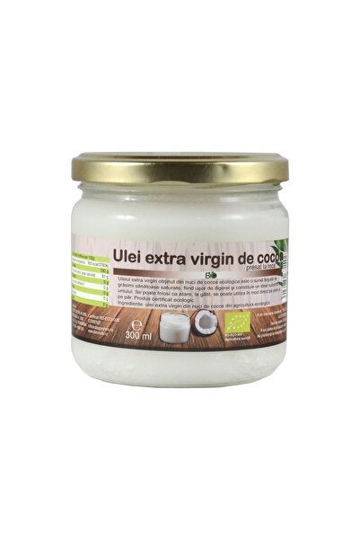 Deco Italia Ulei de cocos extravirgin, presat la rece, BIO 300ml