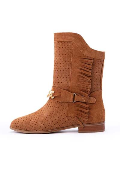 Gusse Novera Women's Genuine Suede Leather Summer Boots K151906-2
