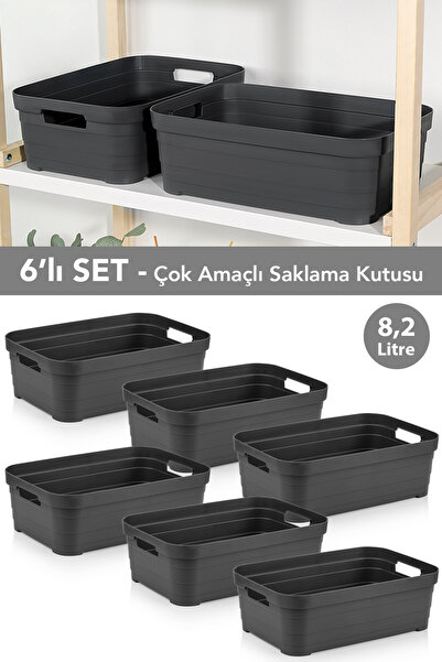 Meleni Home 6 komada dekorativne piramidalne kutije za odlaganje - organizato...