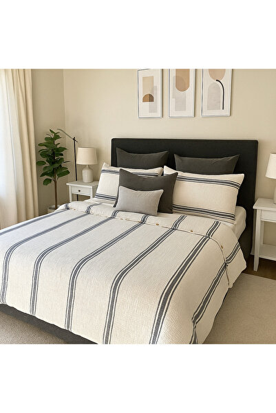 Tasarım HB&Victory Premium 100% бавовна Двоспальний комплект постільної білизни з мусліну 200X220 см