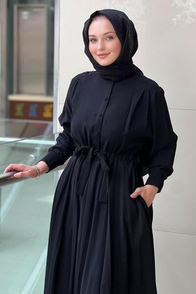 Ceremony Anjelik Front Half Buttoned Dress