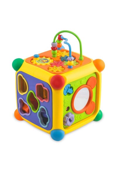 Ricokids Cub educational , din plastic, 6 in1, sprijina invatarea, numarare, ...