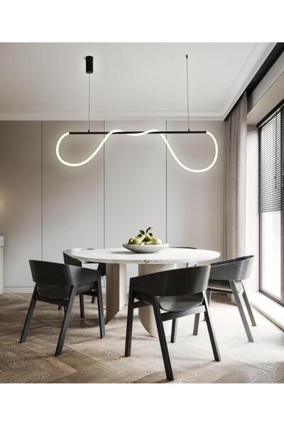 RFAN Κρεμαστό φωτιστικό LED, Μοντέλο RF1.5M-PE, με Τηλεχειριστήριο, 3 Τύποι Φ...