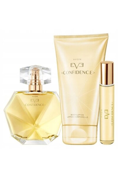 AVON Set Eve Confidence, Avon, Apa de parfum 50 ml, Parfum 10 ml, Lotiune de corp 150 ml