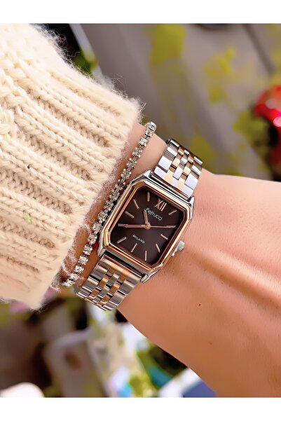 Ferrucci Steel Strap Minimal Case Women's Watch 3 Atm Waterproof 2 Years Mechanism Warranty