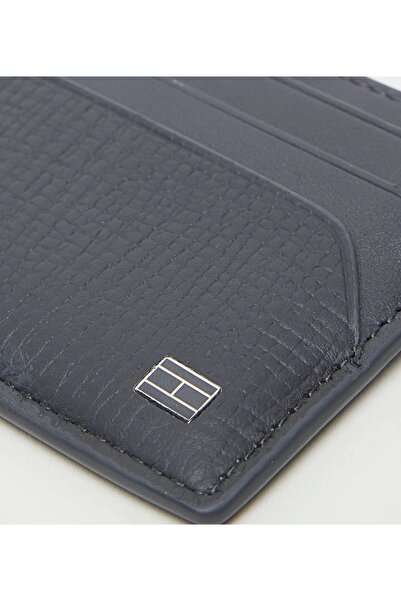 Tommy Hilfiger Th Flag Men's Gray Card Holder Am0Am13707Pa7