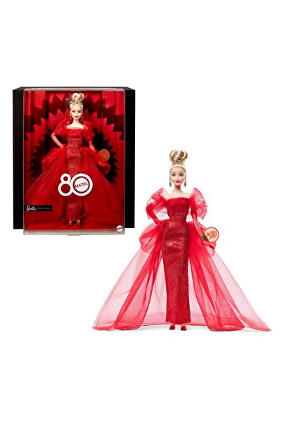 Barbie 80. Yıl Dönümü Koleksiyon Bebek - Sarışın
