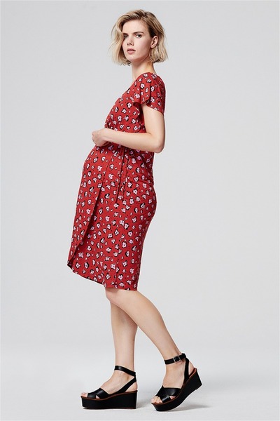 Supermom Flower pregnancy and nursing dress