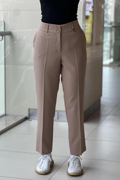 sentez giyim Synthesis B-Size Pants with Elastic Back