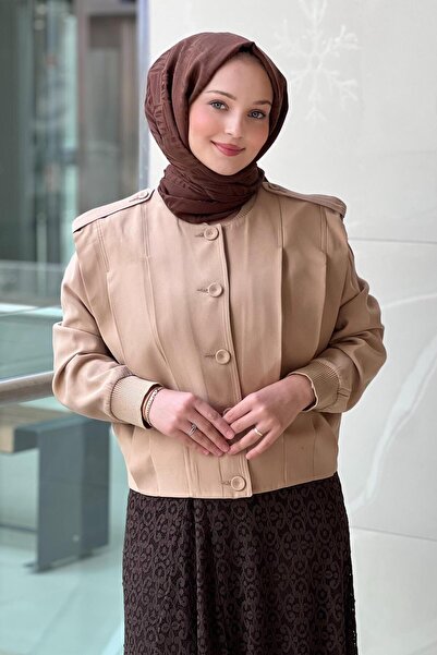 Ceremony Anjelik Short Jacket with Epaulettes