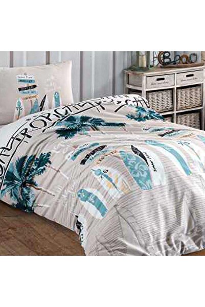 Kristal Single Ranforce Duvet Cover Set Wind Beige