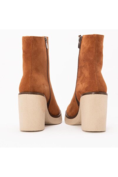 Gusse Γυναικείες δερμάτινες μπότες από δέρμα καστόρι Enyo K608-2