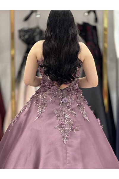 DRAT AMASYE Luxurious Evening Dress Embroidered Mikado Material
