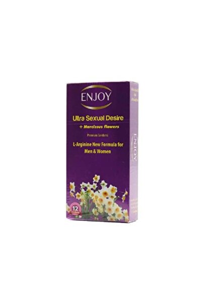 Enjoy Arginine and Narcissus Scented Condoms - 12 Pieces