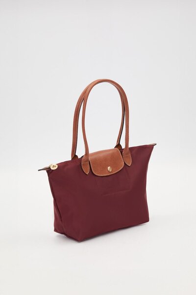 Levidor Long Strap Shoulder Bag with Red Leather Cover