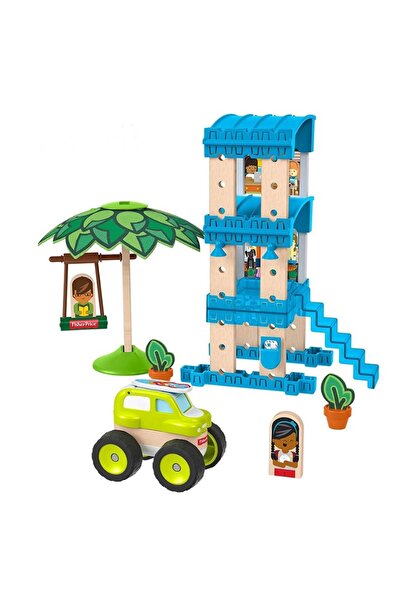 FISHER PRICE Set de constructie Wonder Makers Casa de pe plaja