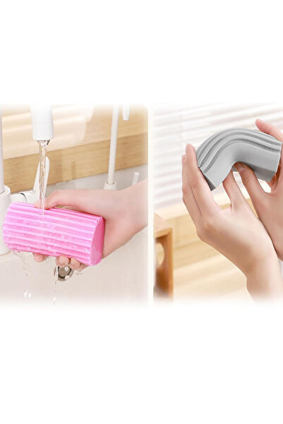 grimorlife Multi-Purpose Damp Duster Sponge Dust Master Cleaning Sponge Dust Water Dirt Absorber Super Practical