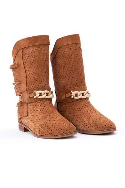 Gusse Novera Women's Genuine Suede Leather Summer Boots K151906-2