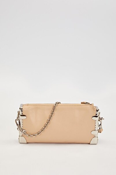 Levidor Mink metal corner shoulder bag