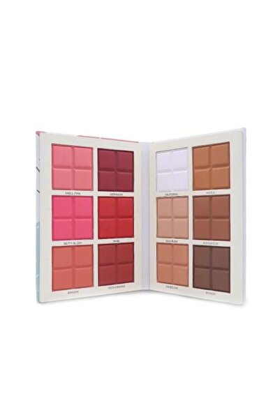 AMYTIS GARDEN أحمر خدود 6 ألوان + كونتور 6 ألوان WW564