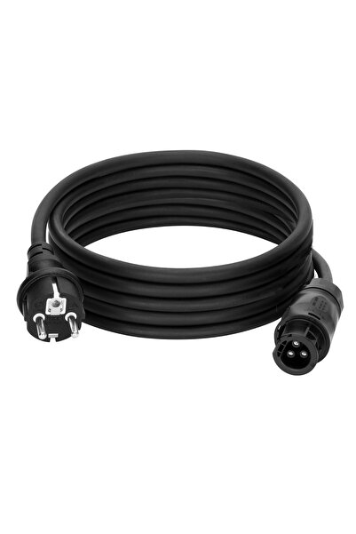 Schuko Prelungitor AC Foiwer, PVC, negru