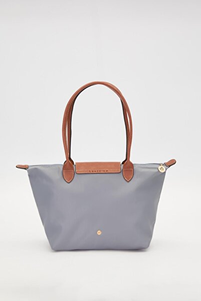 Levidor Geantă de umăr cu curea lungă, acoperită cu piele albastră