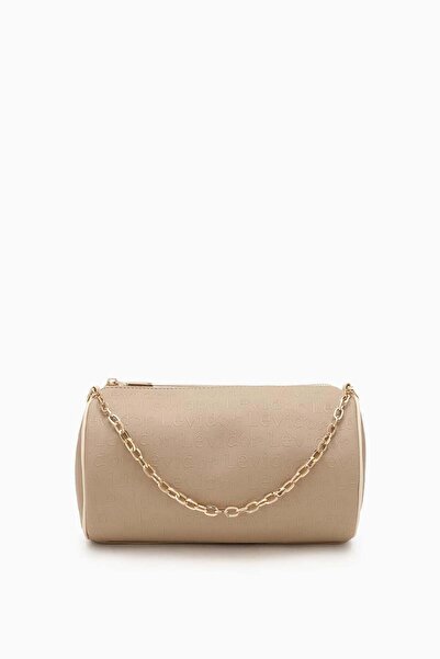 Levidor Vizon Baskılı Silindir Model El Çantası