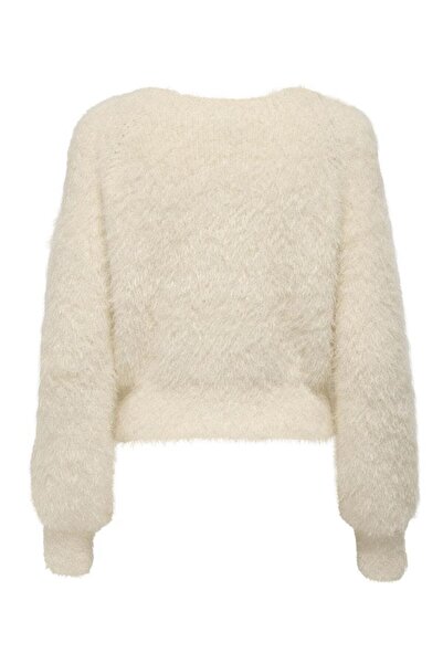 ONLY Onllulu Ls Rib Short O-Neck Cc Knt Women's Sweater 15350650