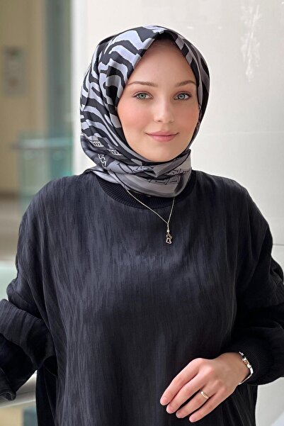 Mahal Lija Asil Twill Silk Scarf