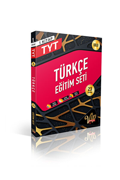 vip yayınları VİP TYT Türkçe Eğitim Seti 1. Kitap Gold
