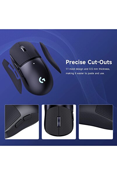 fulina Anti-Slip Mouse Sticker,Absorb Sweat,Suit for Logitech GPW,Gift for CSGO/VALORANT Gamer