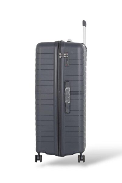 CAPATAN Luxury Complete Luggage Set - 5 Pieces of Shatter-Resistant Polypropylene (Large Sizes & Superior Features)