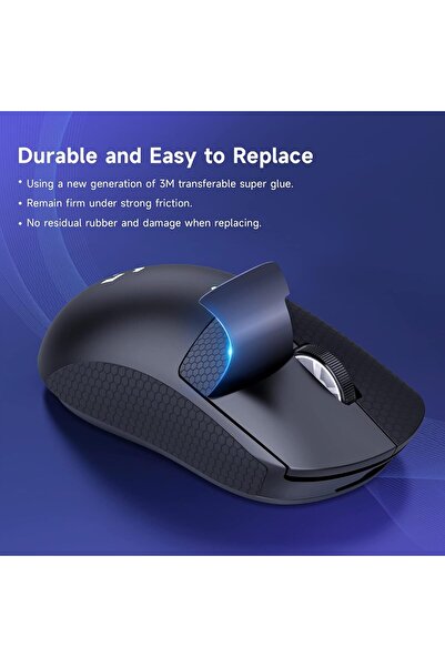 fulina Anti-Slip Mouse Sticker,Absorb Sweat,Suit for Logitech GPW,Gift for CSGO/VALORANT Gamer