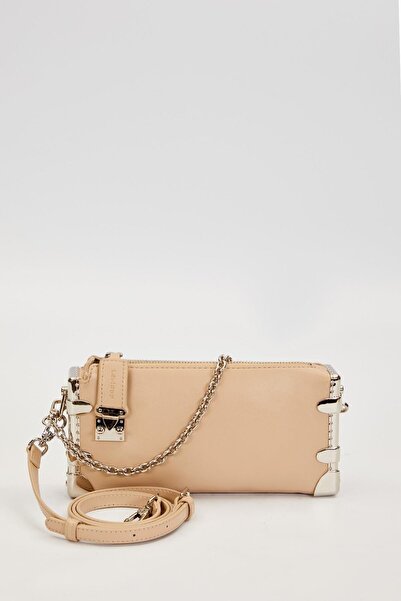 Levidor Mink metal corner shoulder bag