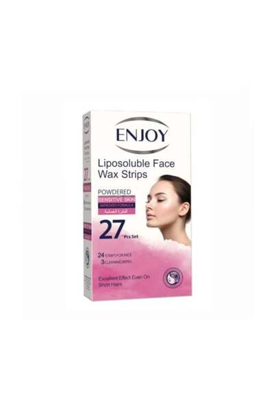 Enjoy Facial wax strips for sensitive skin - 27 pieces