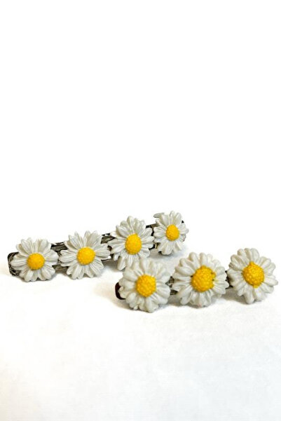 Uretti - مجموعة من مشابك الشعر المصنوعة يدويًا من الطين البوليمري بنمط الزهور...