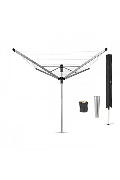 Brabantia Brabantia OutdoorLift-O-Matic Advance90300254,50m, Înălțime reglabilă, Frigărui metalic, Cutie, Geantă, Rezistent la rugină, Oțel