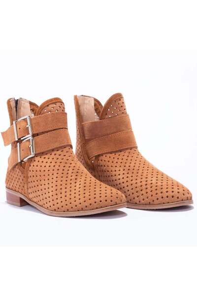 Gusse Elara Women's Genuine Suede Leather Summer Boots K151905-2