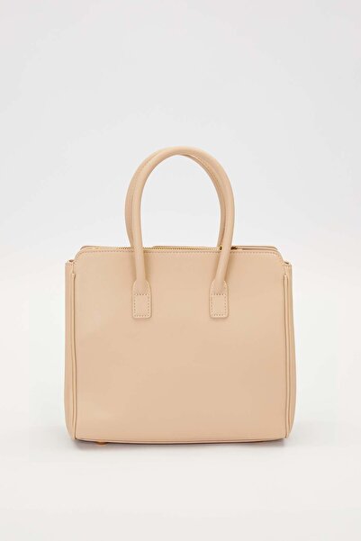 Levidor Mink Leather Accessory Detailed Handbag