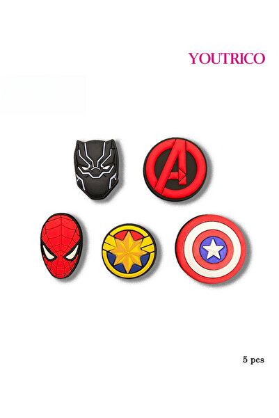 Youtrico مجموعة زينة جيبيتز الكرتونية اللطيفة لأحذية كروكس - مجموعة زينة نعال مرحة