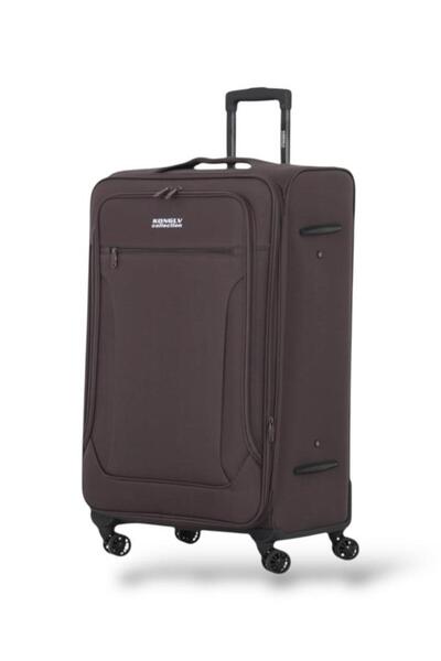 KONG LV 3-piece canvas travel bag set, double-sided aluminum frame, anti-theft expansion zipper, lightweight - Brand