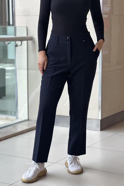 sentez giyim Synthesis B-Size Pants with Elastic Back