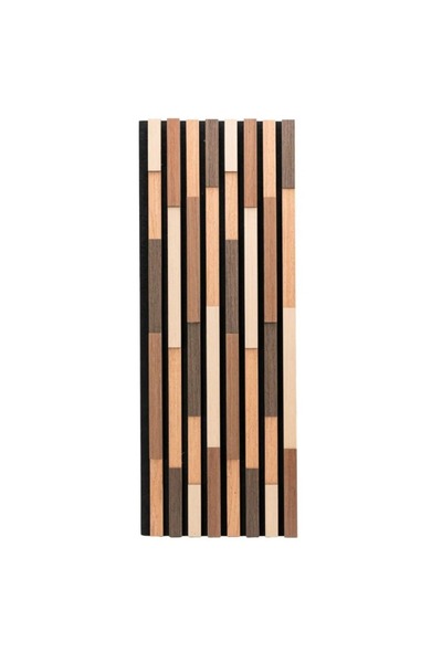 DECHORUS Riflaj Acustic din MDF si Pâslă Multicolor D6779 – 80x30x1.8 cm
