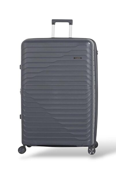 CAPATAN Luxury Complete Luggage Set - 5 Pieces of Shatter-Resistant Polypropylene (Large Sizes & Superior Features)
