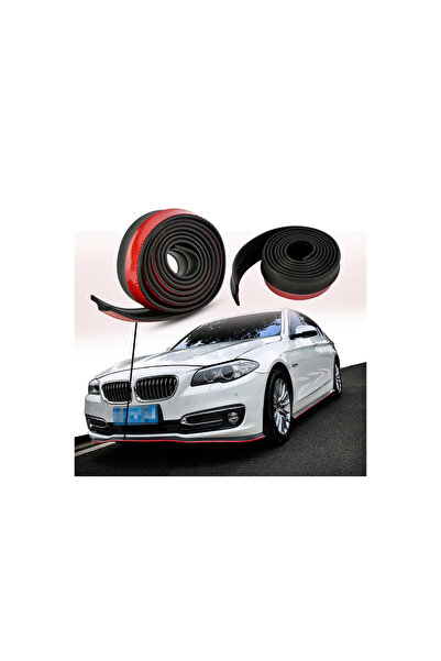 Lumi LUXURY Black rubber bar extension 2.5m x 5.5cm