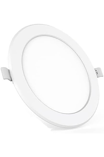 GLOWARE 24W Round LED Slim Panel Light – Warm White | Energy Efficient Ceiling Light (Glo-RRPL24WW)