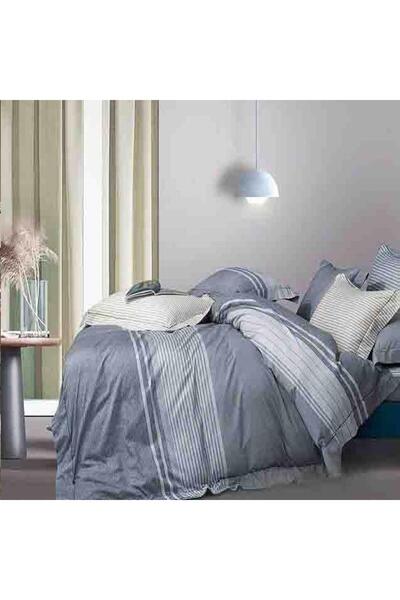 Oceana Modern and Stylish Plaid Quilt Set (Double Bed)