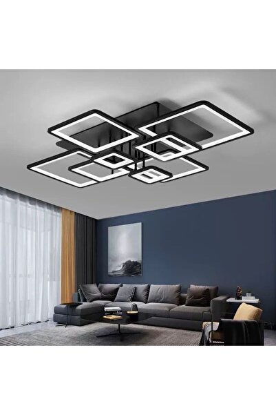 RFAN Candelabru LED, Model K002-8BK, Cu Telecomandă, 3 Tipuri de Lumină, 344W...