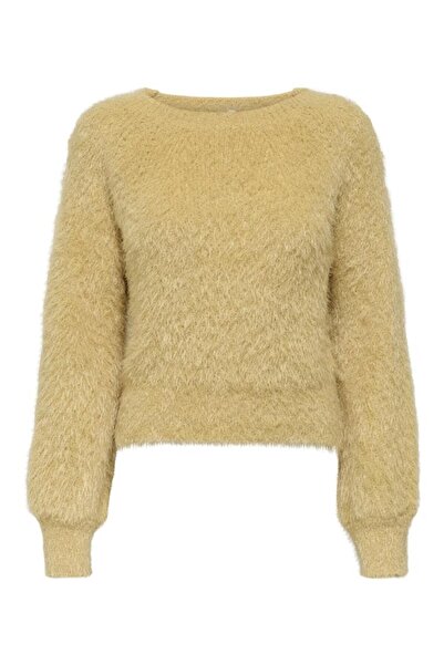 ONLY ONLLULU LS RIB SHORT O-NECK CC KNT