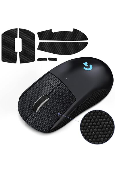 fulina Anti-Slip Mouse Sticker,Absorb Sweat,Suit for Logitech GPW,Gift for CSGO/VALORANT Gamer